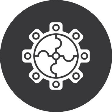 vites vektör çember simgesi tasarımı