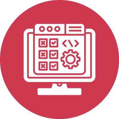 seo modern simgesinin vektör illüstrasyonu