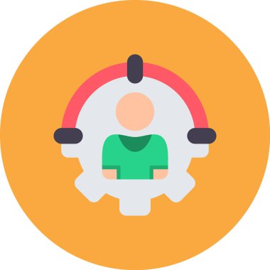 kullanıcı profili çember simgesi tasarımı, kullanıcı arayüzü için kullanıcı simgesi