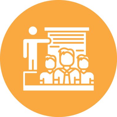 İş ve finans simgesinin vektör illüstrasyonu