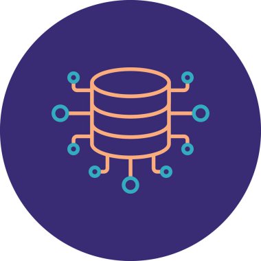 Modern b 'nin vektör illüstrasyonu eksik simgesi