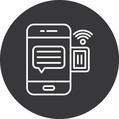 seo modern simgesinin vektör illüstrasyonu