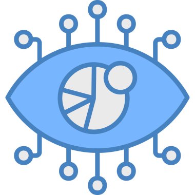 eye vision vector icon