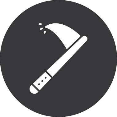 Balta simgesi vektör illüstrasyonu