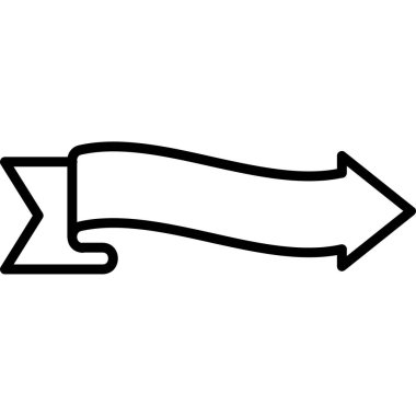 ok simgesi, vektör illüstrasyonu