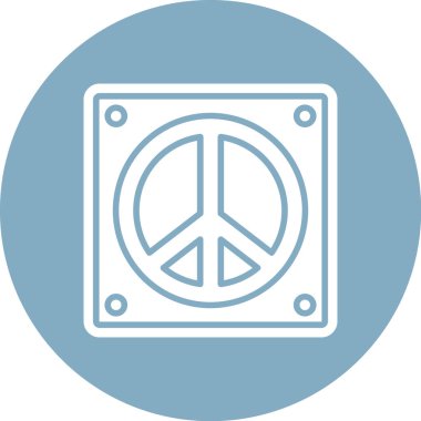 Barış simge vektör çizim