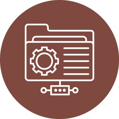 seo modern simgesinin vektör illüstrasyonu