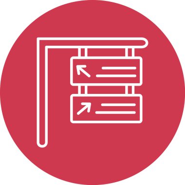 Vektör belgesi Simge illüstrasyonu