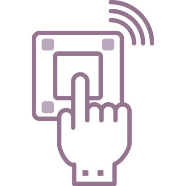 - Evet. Web simgesi basit illüstrasyon