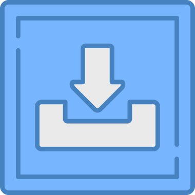 Modern illüstrasyon vektör simgesi indir