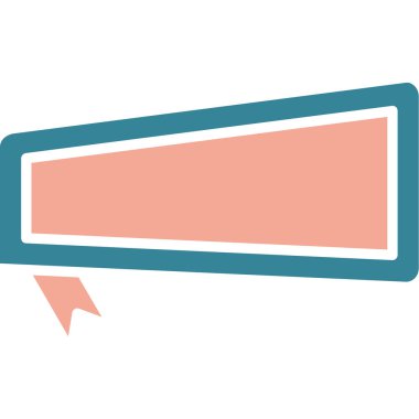 Boş başlık simgesinin vektör illüstrasyonu