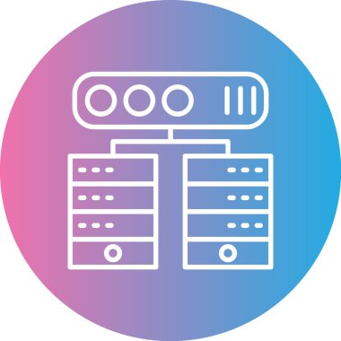 seo modern simgesinin vektör illüstrasyonu