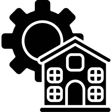 bina yapı evi simgesi