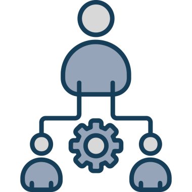 Seo simgesinin vektör illüstrasyonu