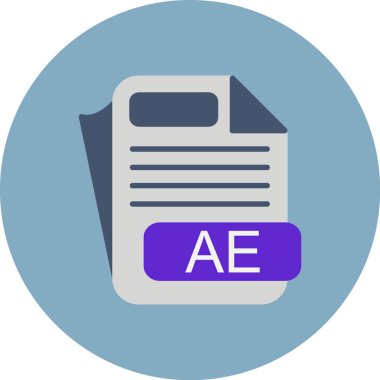 Dosya simgesinin vektör illüstrasyonu