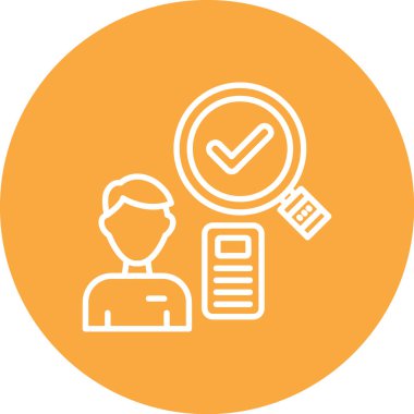 İş ve finans simgesinin vektör illüstrasyonu