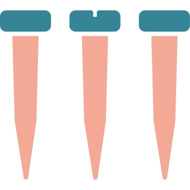 tırnak cilası kutsal kişilerin resmi, vektör çizim