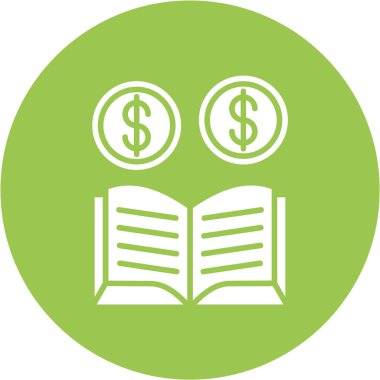 Kitap. Web simgesi basit tasarım