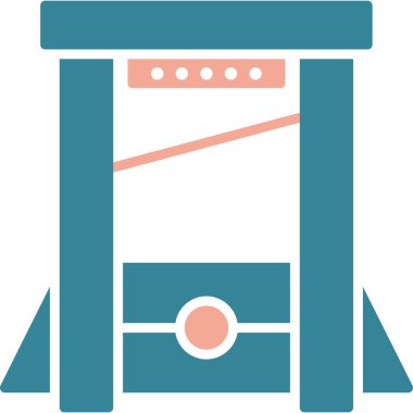 Mobilya ve ev simgelerinin vektör çizimi