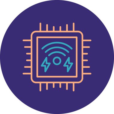 Wi-Fi simgesinin vektör illüstrasyonu