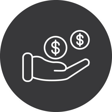 para simgesi vektör illüstrasyonu