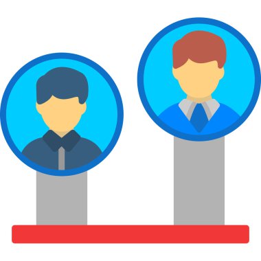 Web ve mobil için iş vektör simgeleri