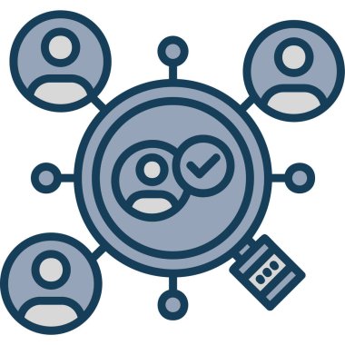 Veri Merkezi simgesini, vektör çizim