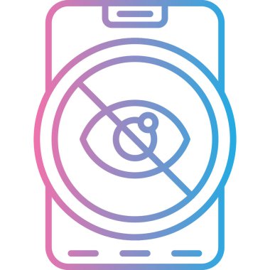 Cep telefonu. Basit resimleme