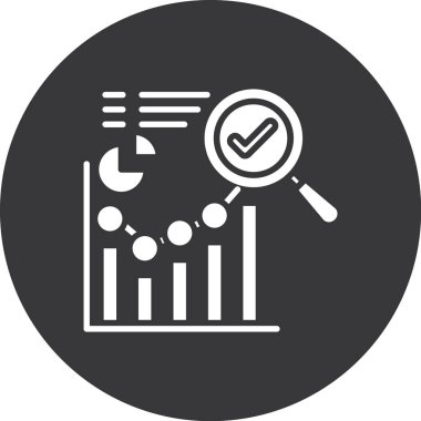 seo modern simgesinin vektör illüstrasyonu