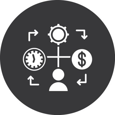 Dolar simgesi, iş simgesi tasarımı, hisse tasarımı