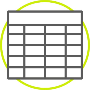 grid vector icon design