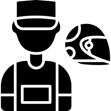 VR simgesi olan adam avatarı