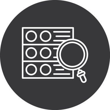 seo modern simgesinin vektör illüstrasyonu