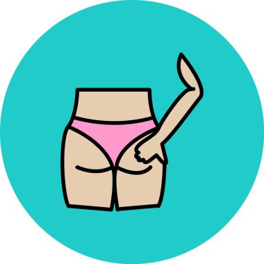 Simge vektör illüstrasyonunu kısaltır