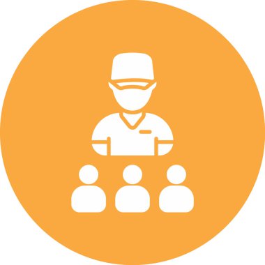 İnsan simgesi, vektör illüstrasyonu