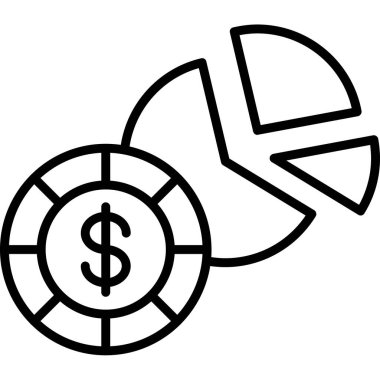 Dolar para simgesi taslak biçiminde