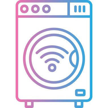 Modern ikonun yıkama eksikliğinin vektör çizimi