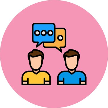 Grup simge vektör çizim