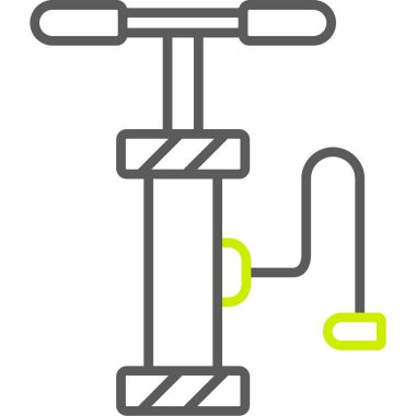 Vinç simgesi, vektör illüstrasyonu