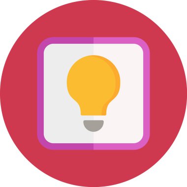 ampul vektör simgesi