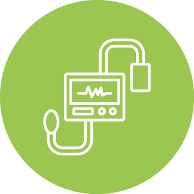 Modern simgenin vektör illüstrasyonu