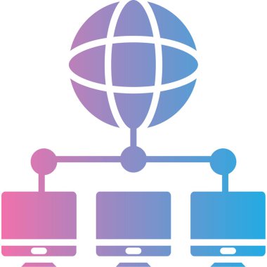 küresel bağlantı. Basit resimleme