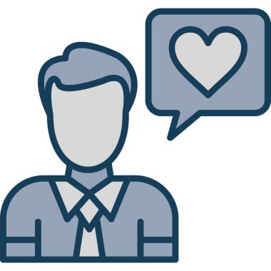 Sosyal medya simgesi ile konuşma balonu