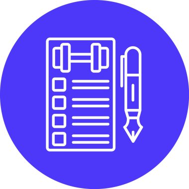 Belge simgesinin vektör illüstrasyonu