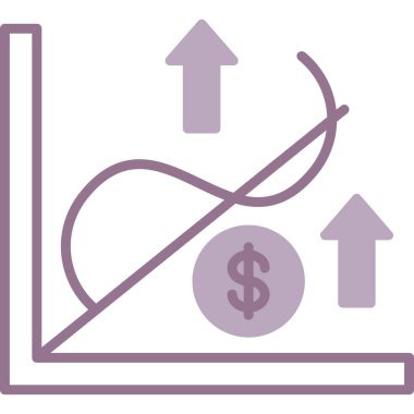 Dolar. Web simgesi basit tasarım