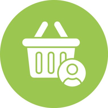 alışveriş sepeti simge vektör