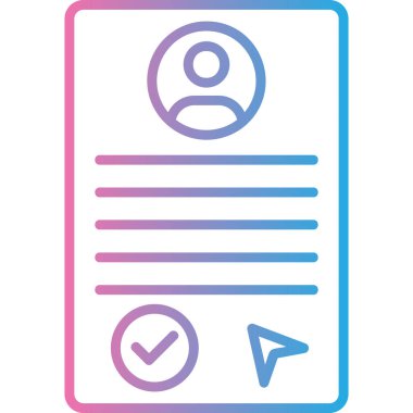 işaret simgesini işaretle, vektör illüstrasyonu