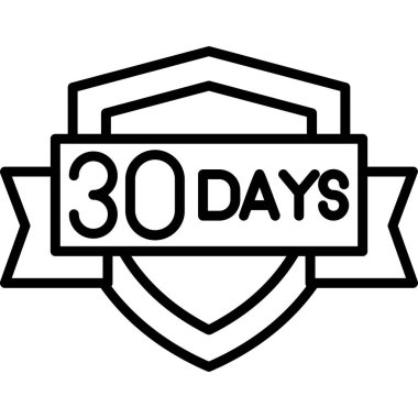 Simgeden 3 0 sapma, vektör illüstrasyonu