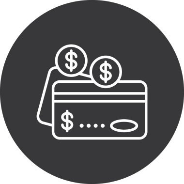 Para için. Web simgesi basit tasarım