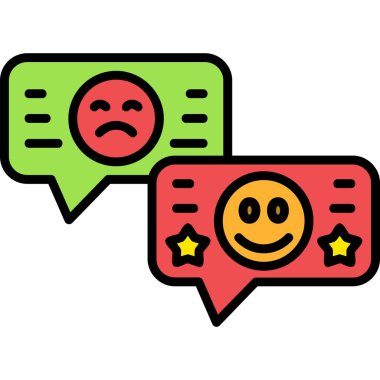 emoji. Web simgesi basit illüstrasyon